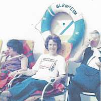 Shelagh Cohen pictured wearing a Tudor Records t-shirt
